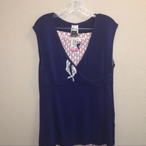 Lamaze Maternity 2pc Sleeveless Sleep Pant Set Sz XL NWT - Picture 12 of 15